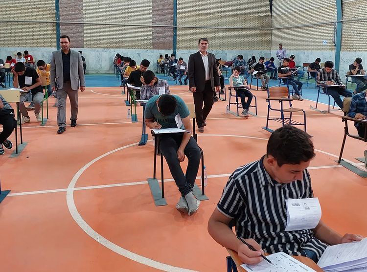 رقابت 226 دانش آموز در آزمون ورودی مدارس نمونه دولتی فاروج